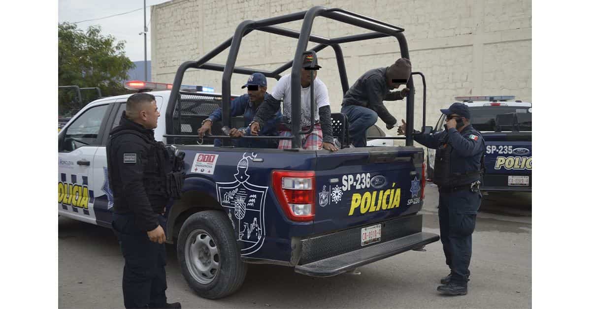 Detienen a 9 en el oriente