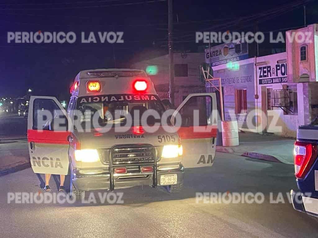 Embisten a abuelita en la Zona Centro de Frontera