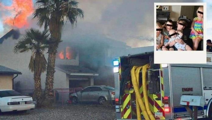 Mueren 5 niños en incendio; papá salió para comprar regalos de Navidad en Arizona