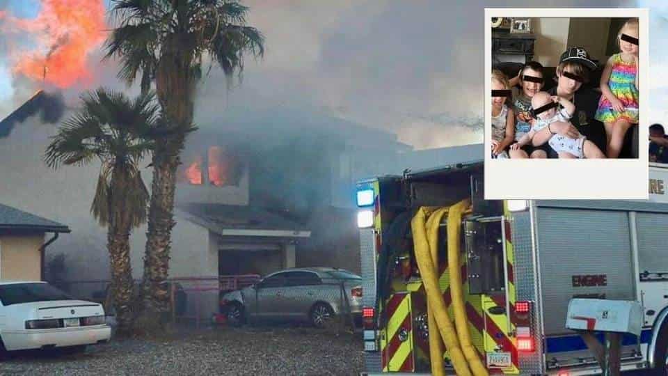 Mueren 5 niños en incendio; papá salió para comprar regalos de Navidad en Arizona