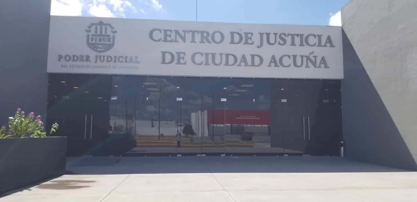 Suspenden actividades en el Centro de Justicia 