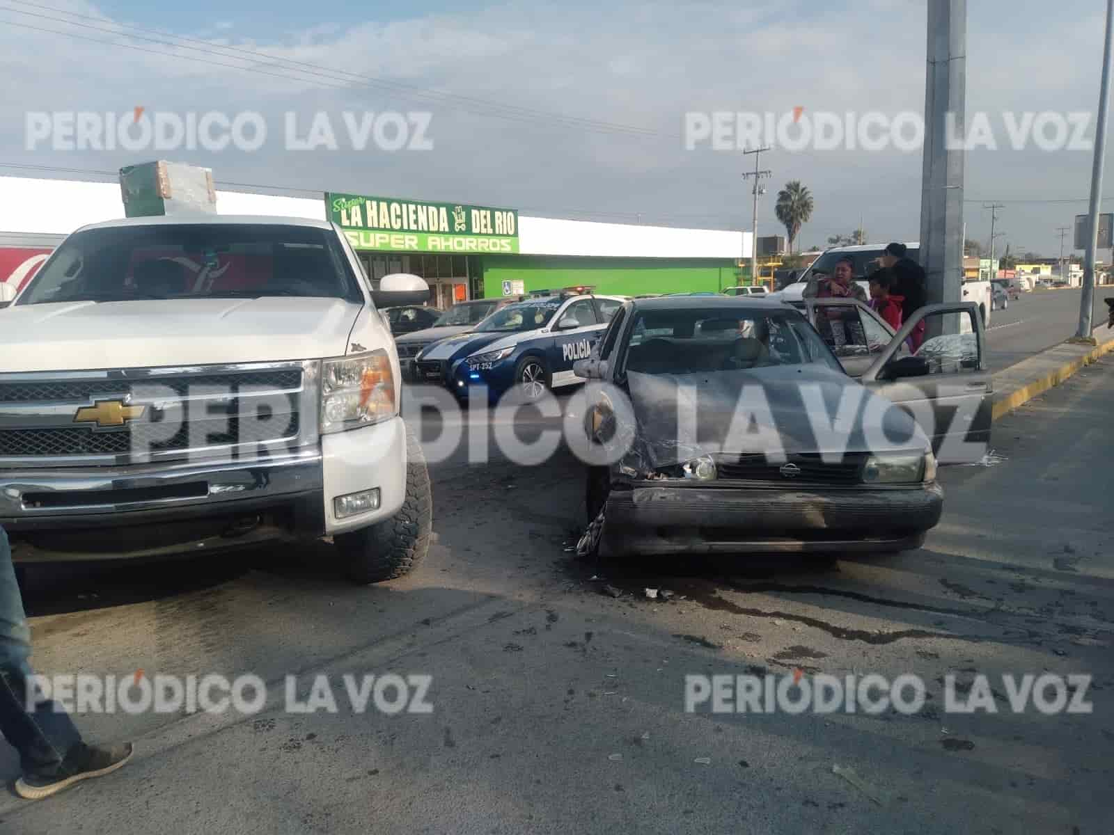 Lesiona menor al volante a niña de 3 años en choque