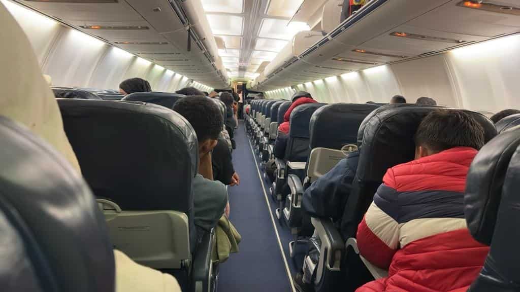 Despega el primer vuelo de repatriados con destino a Tabasco 