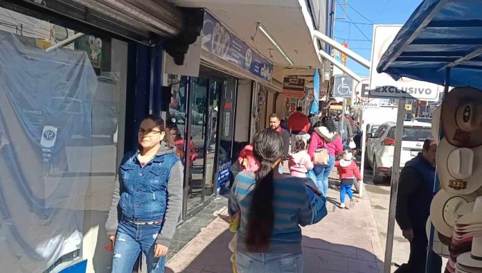 Compras de pánico abarrotan el centro