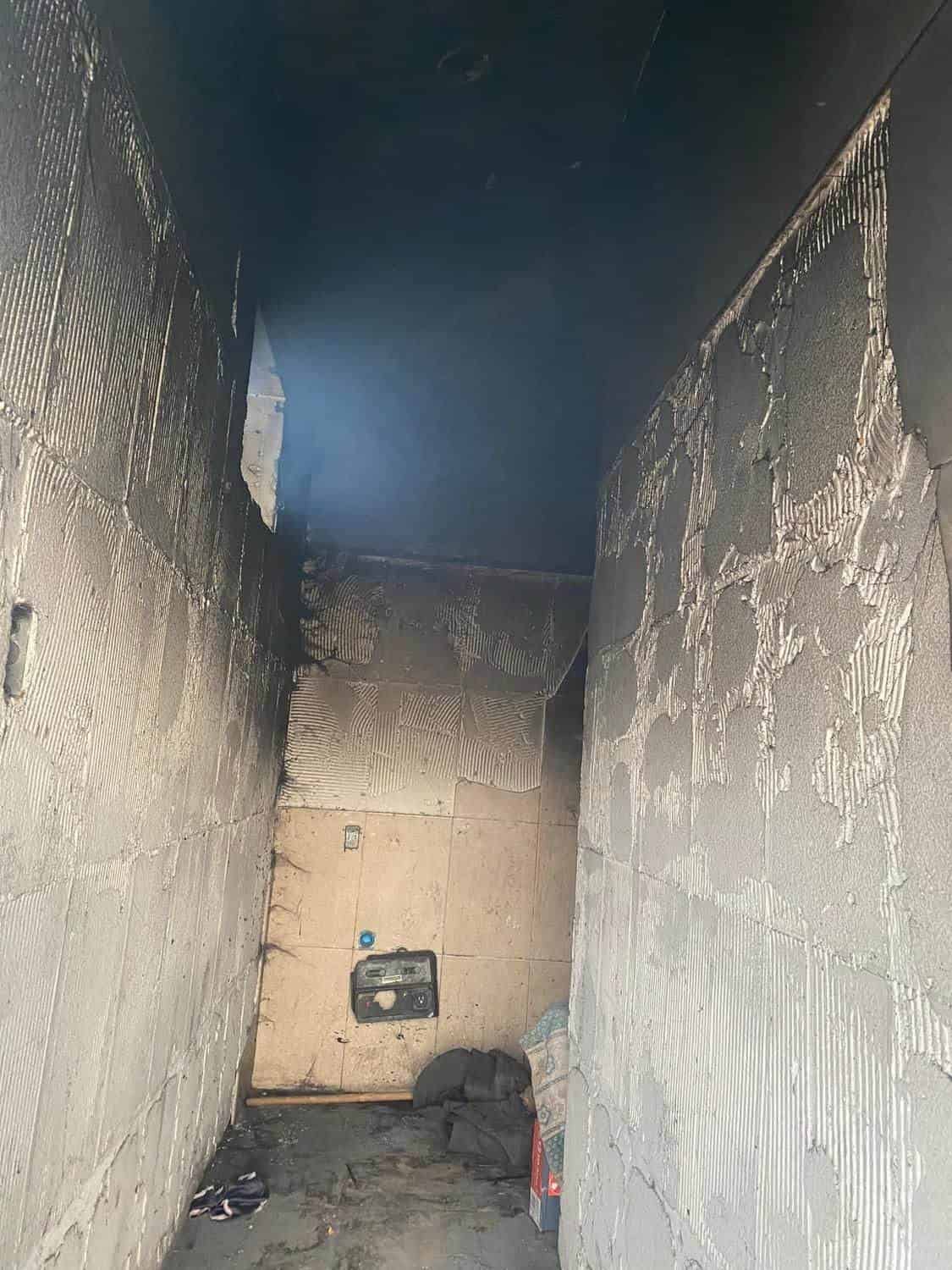 Incendian caseta de vigilancia del GAN