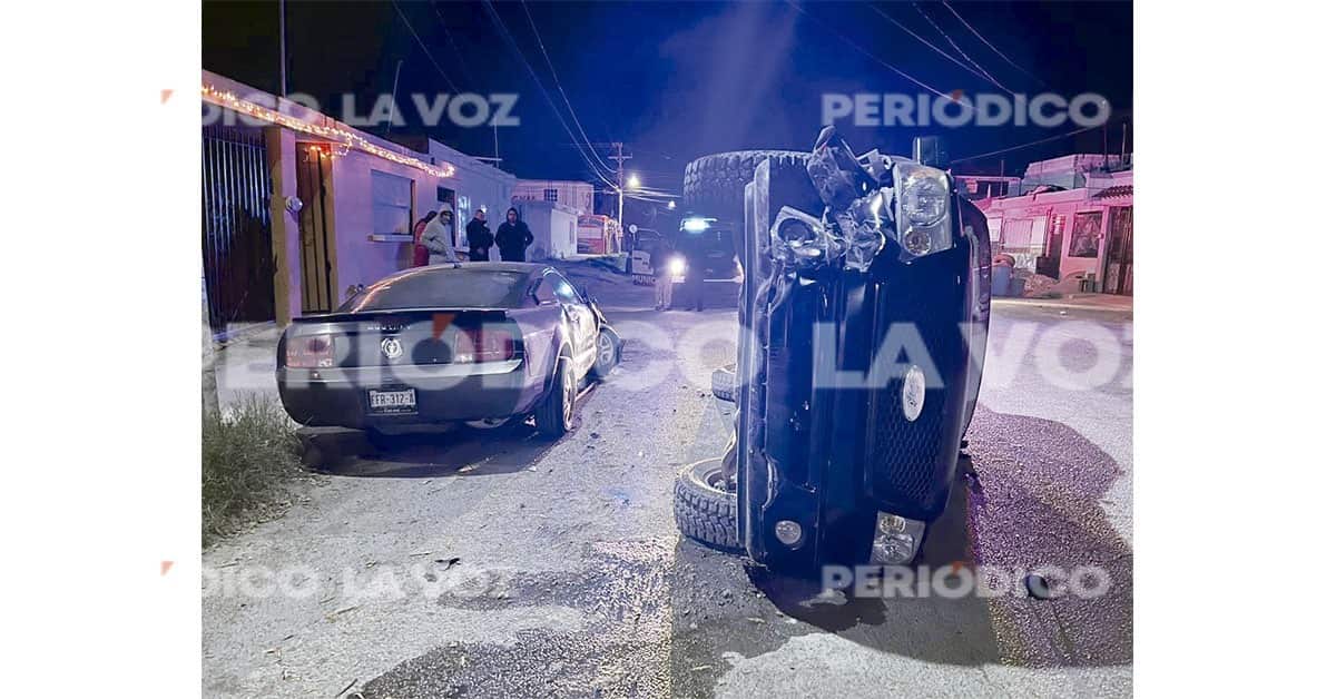 Arremanga auto, vuelca en la Bellavista y escapa