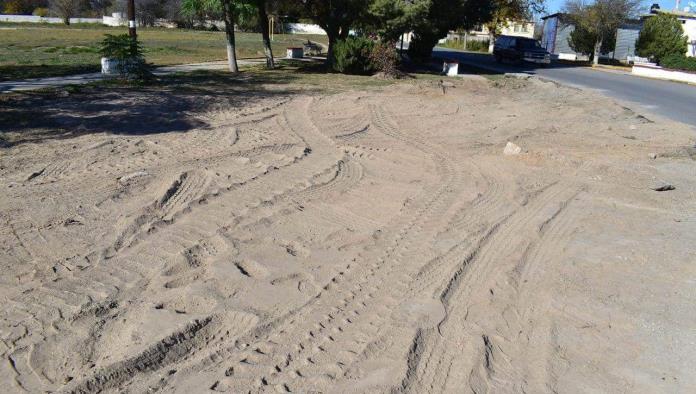 Trabaja San Buena en infraestructura