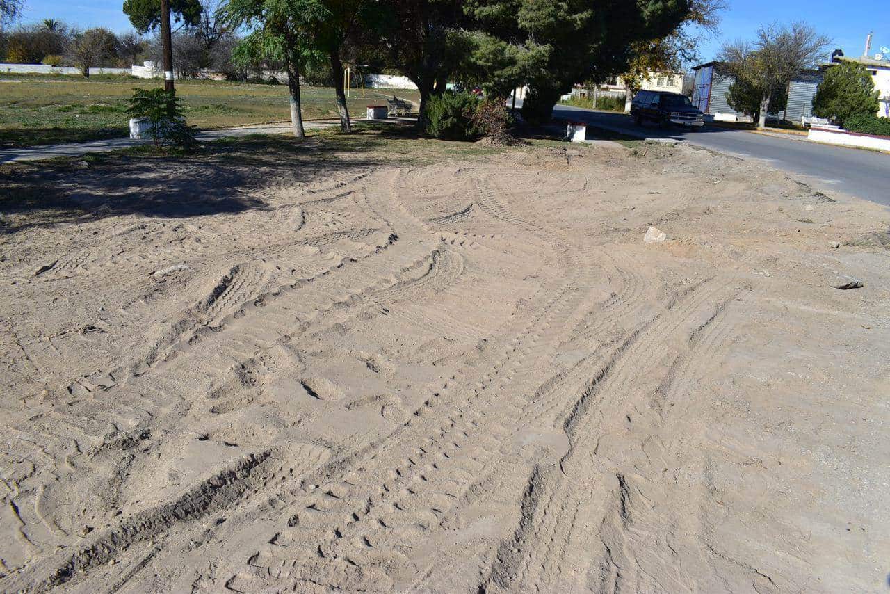 Trabaja San Buena en infraestructura