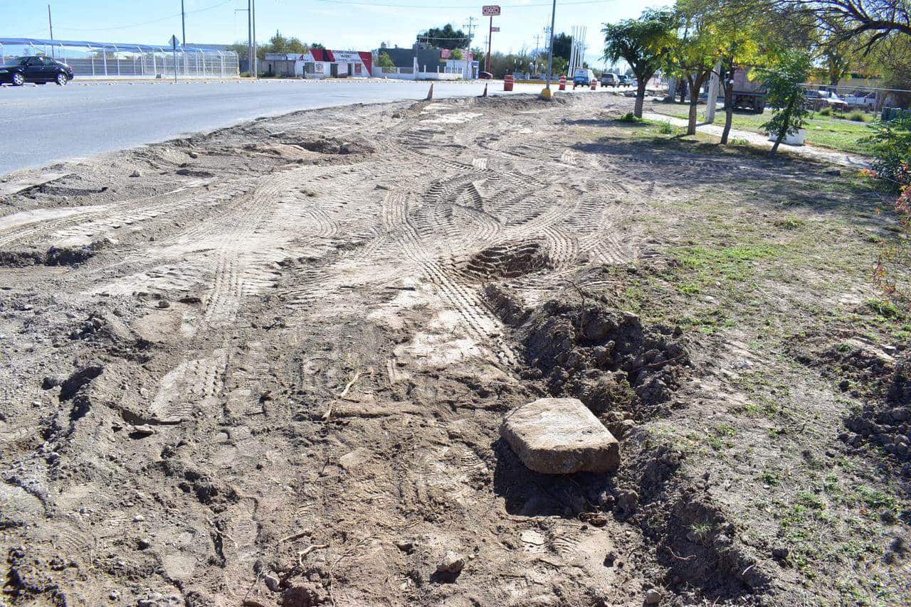 Trabaja San Buena en infraestructura