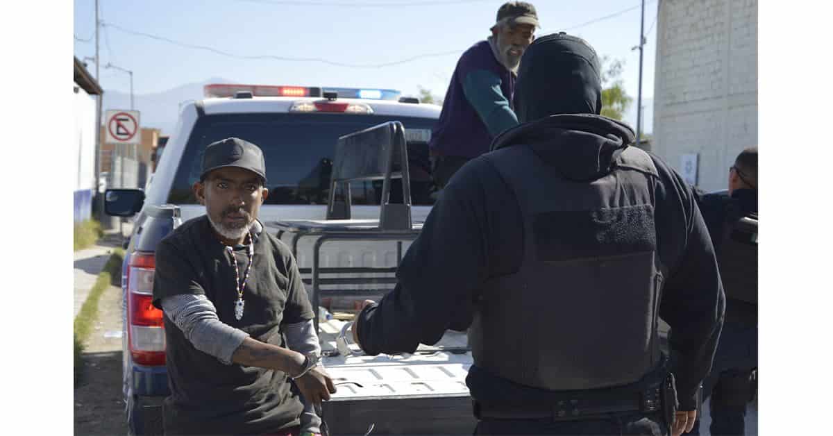 Se agarran a golpes en la ‘zona del silencio’