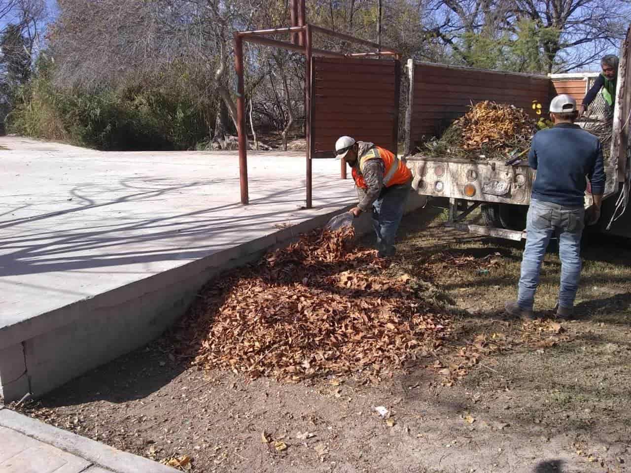 Mantienen limpieza en la ciudad