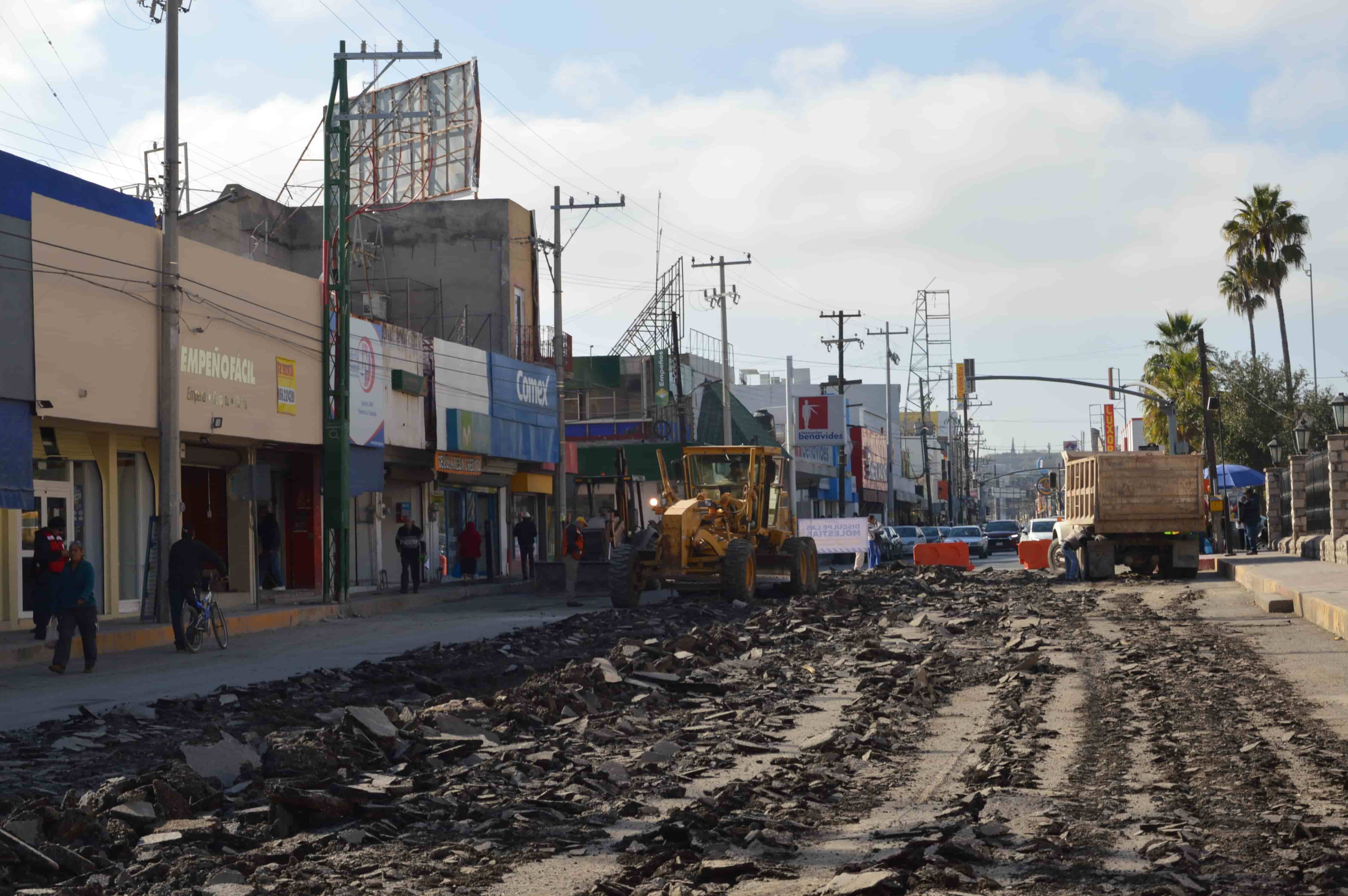 Cierran vialidades en la Zona Centro