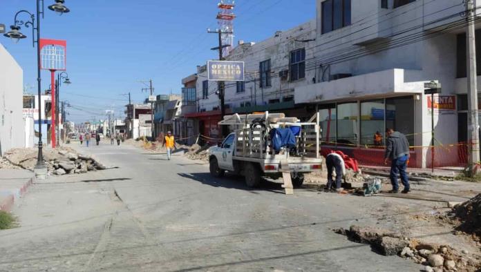 Avanzan los trabajos del centro histórico