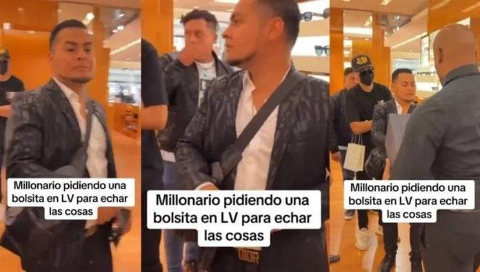 La vez que José Torres pidió en la tienda Louis Vuitton una bolsa para el mandado