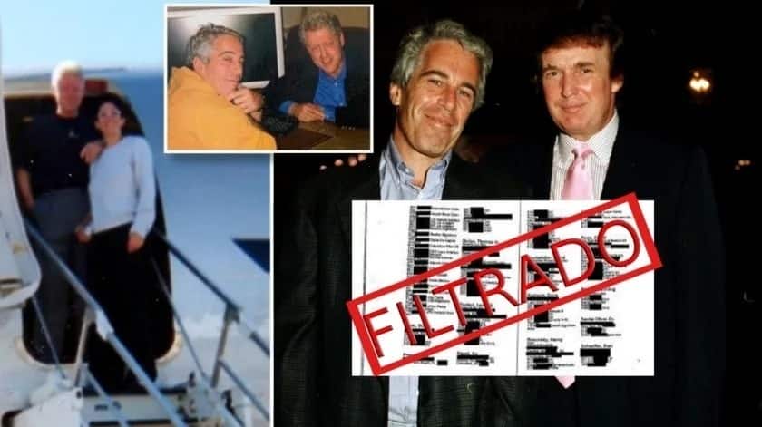 La lista de Jeffrey Epstein: Estos nombres filtró The Daily Mail