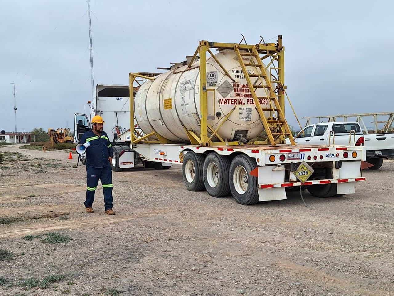 Realiza simulacro Sika Transportes