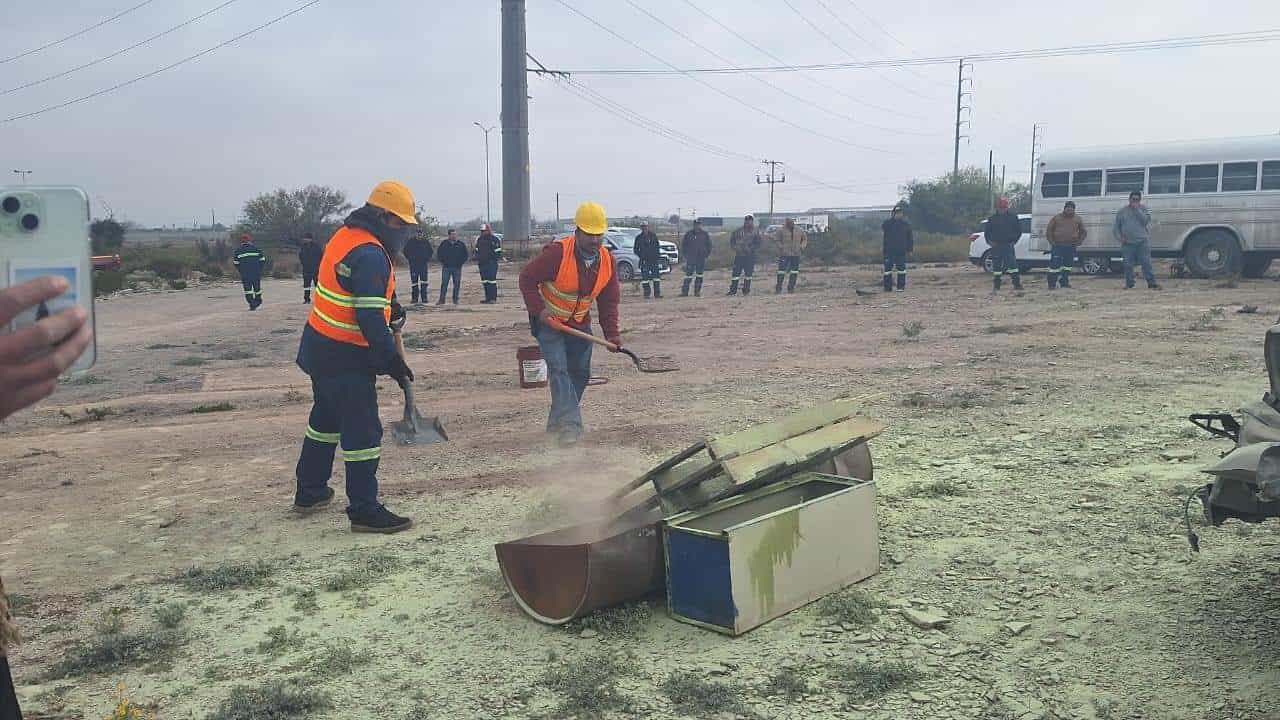 Realiza simulacro Sika Transportes