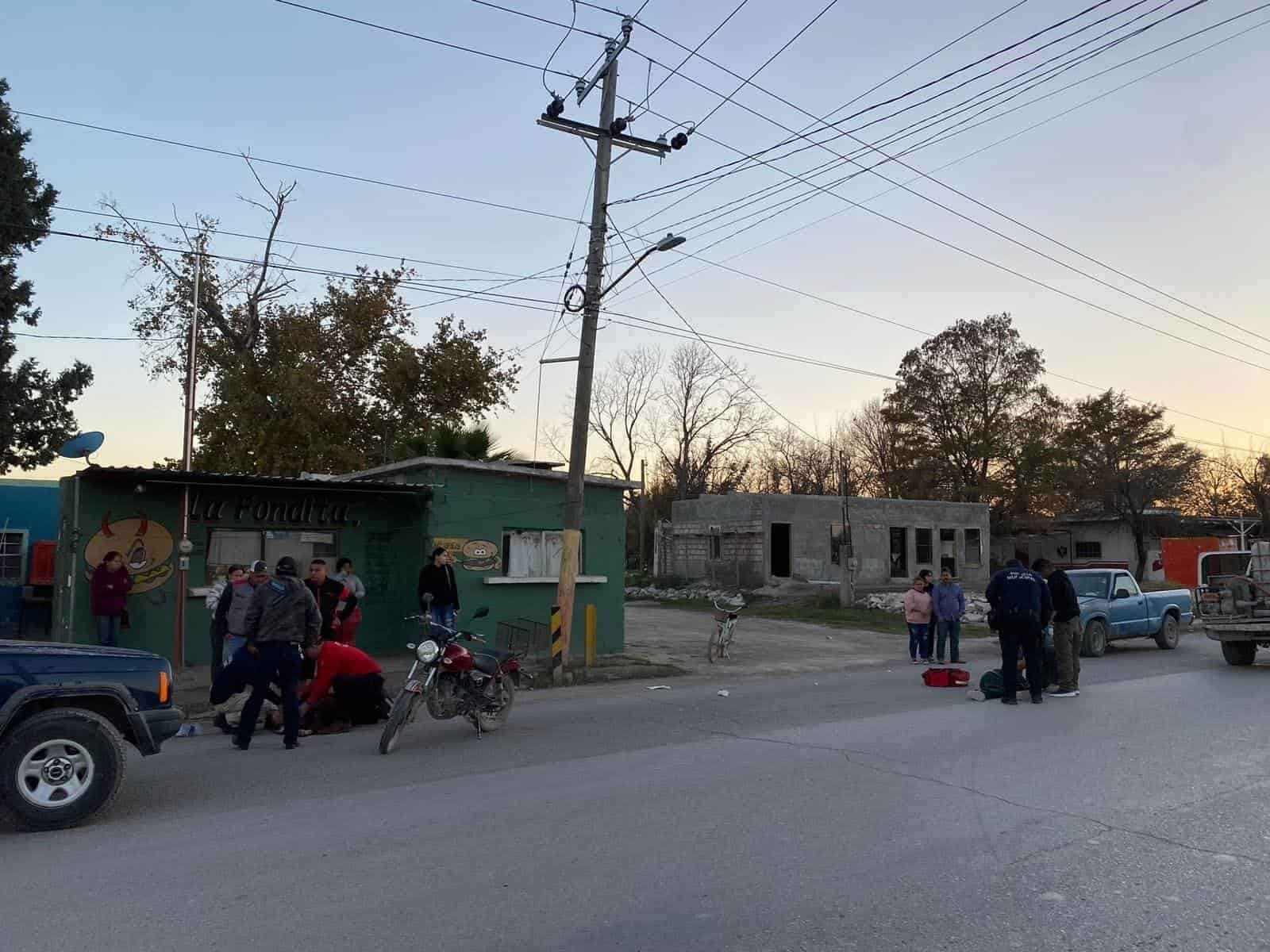 Motociclista ARROYA a mujer de 83 años en Morelos