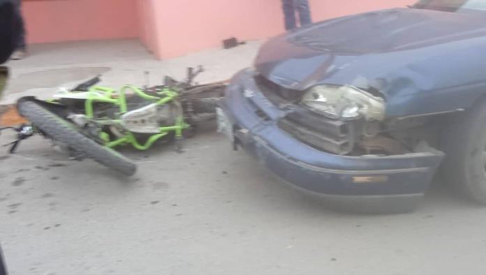 Motociclista causa choque y SE DA A LA FUGA en Morelos