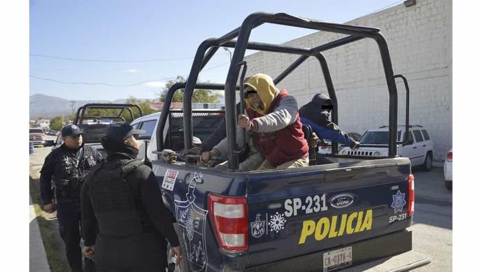 Detienen a drogadictos en operativo al oriente