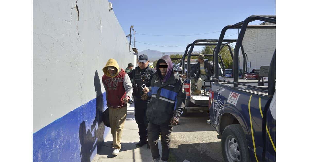 Detienen a drogadictos en operativo al oriente