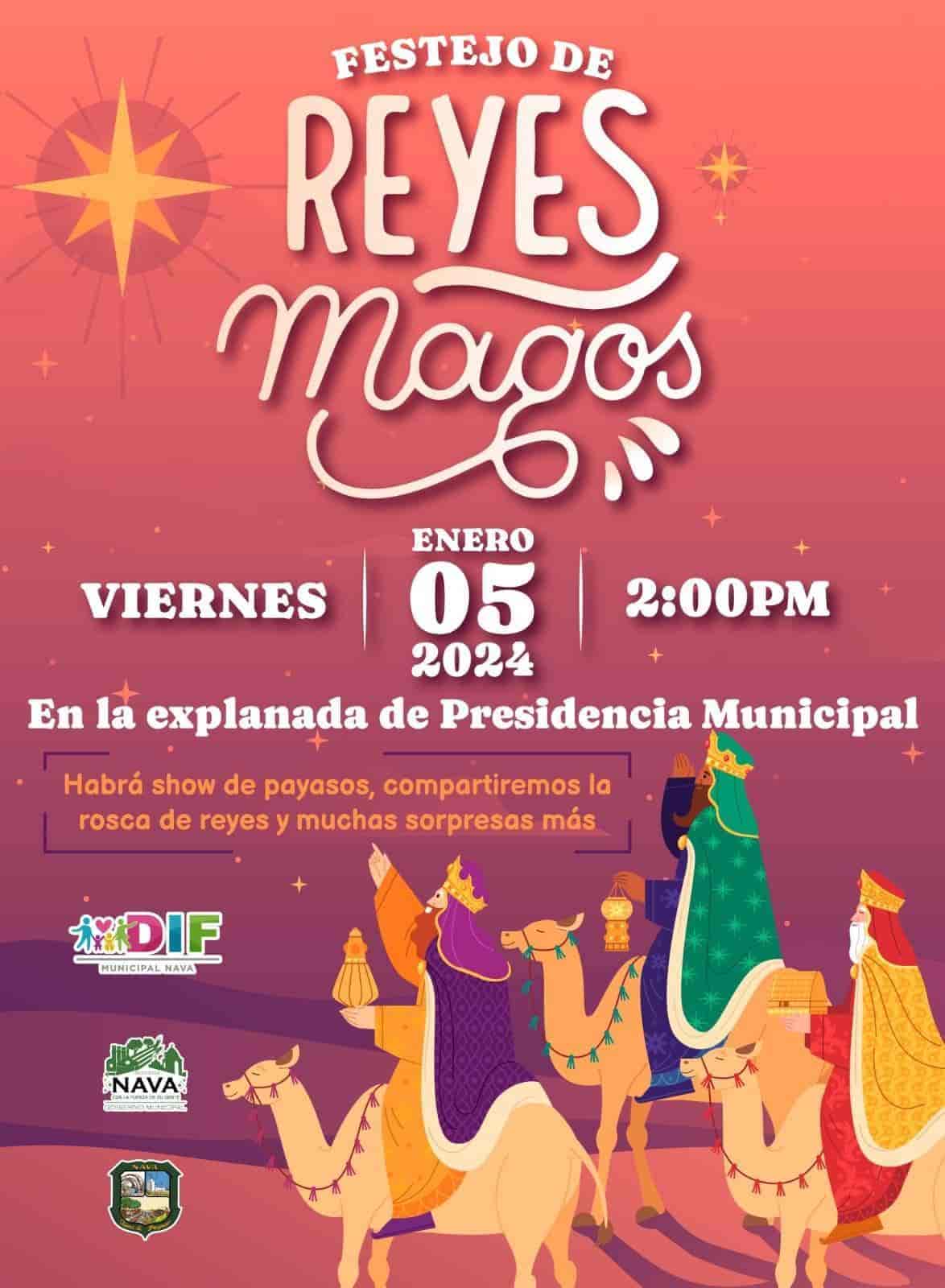 Alistan el festejo de Día de Reyes en Nava