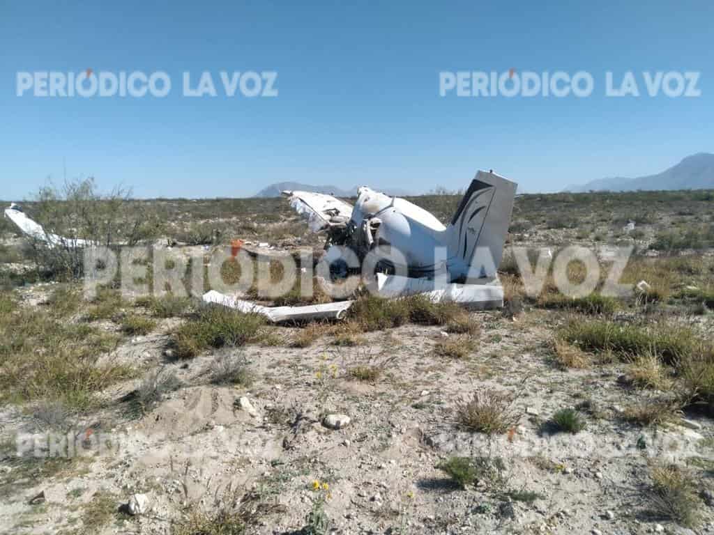 Mueren 4 en caída  de avioneta