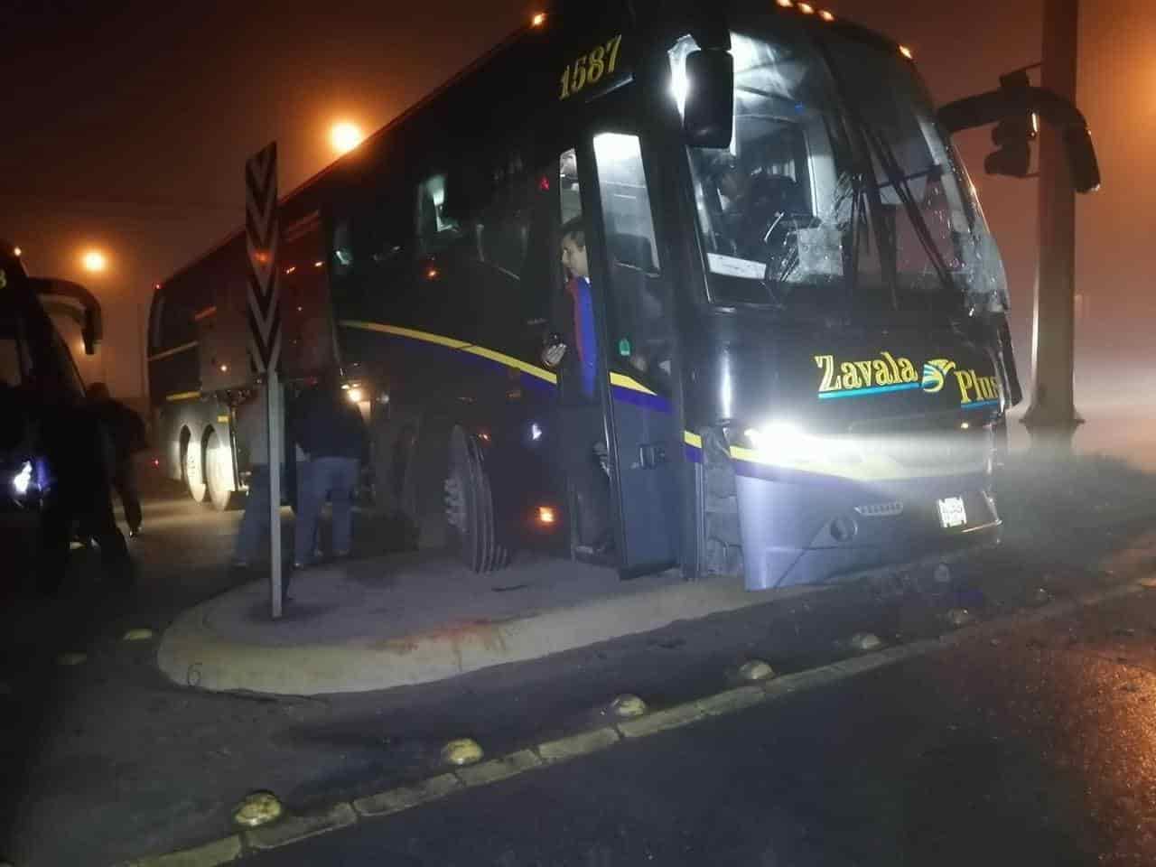 Autobús PIERDE EL CONTROL sobre la carretera 57