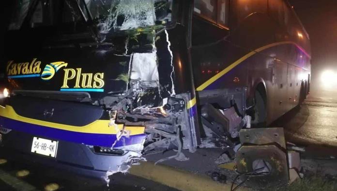 Autobús PIERDE EL CONTROL sobre la carretera 57