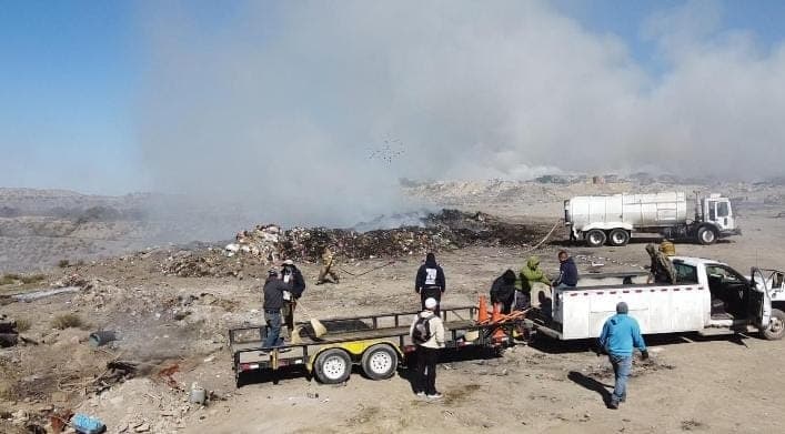 Incendio en basurero fue intencional