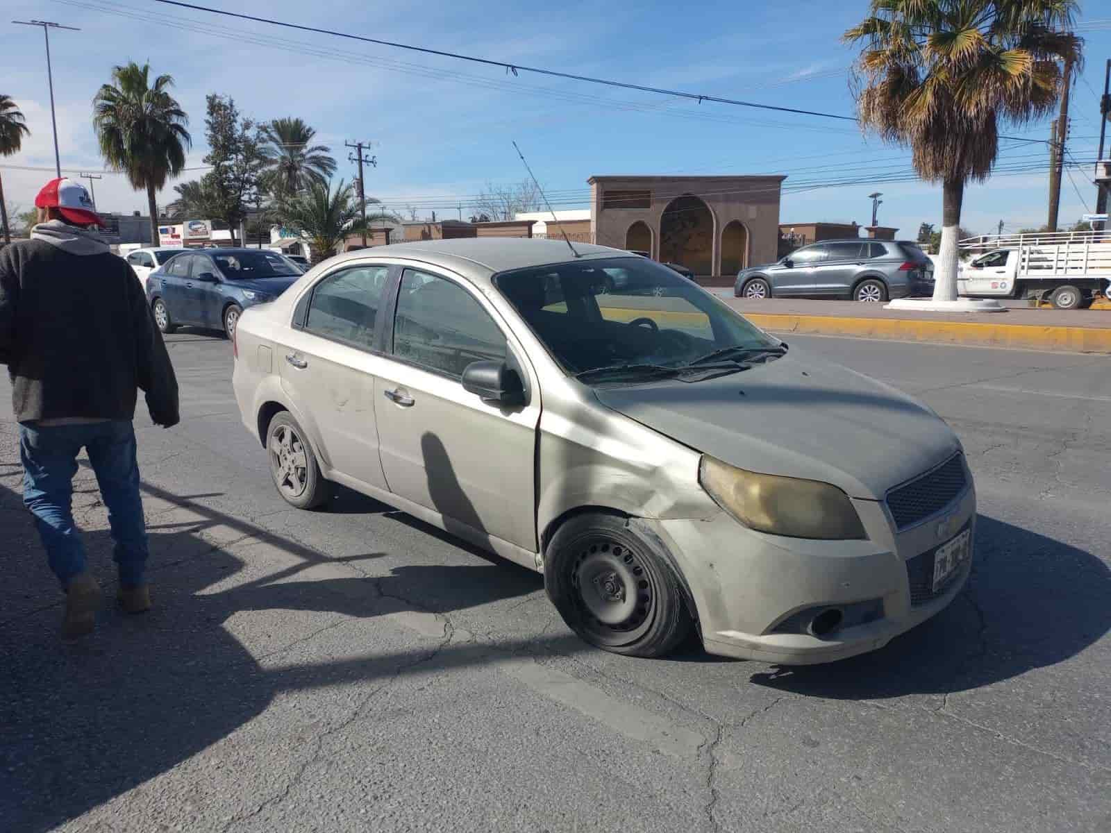 Choque múltiple; hay un lesionado