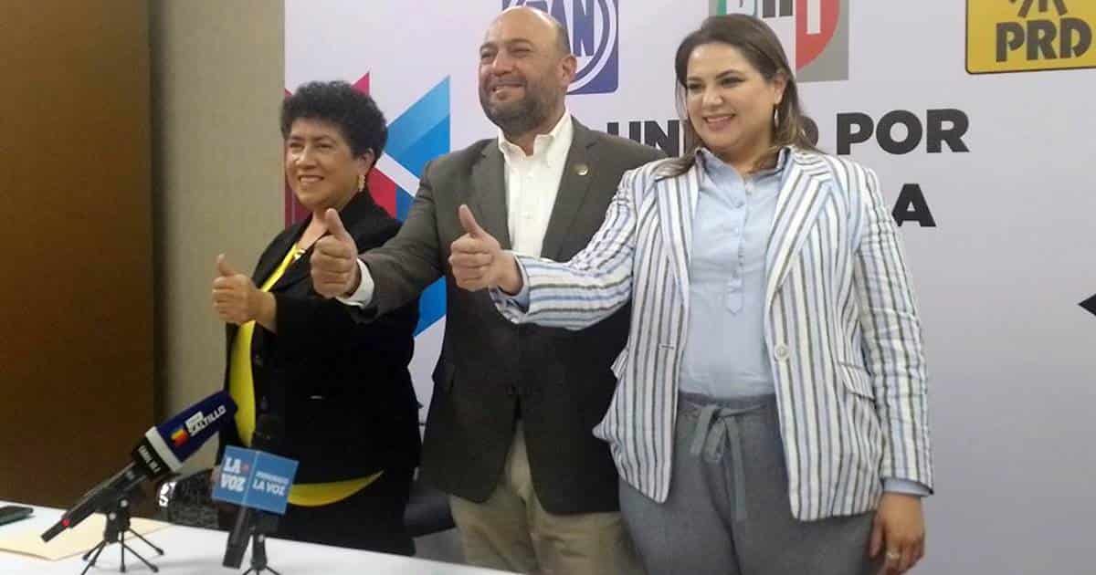 Alianza PRI, PAN PRD sigue firme en Coahuila 
