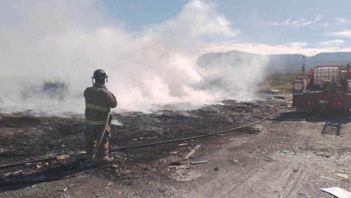 Se incendian carrizales