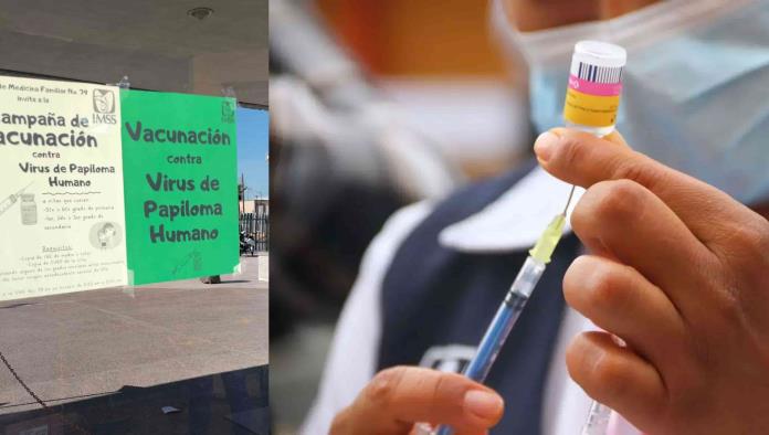 ATENTOS; campaña de vacunación contra el VPH para niñas de 11 a 15 años