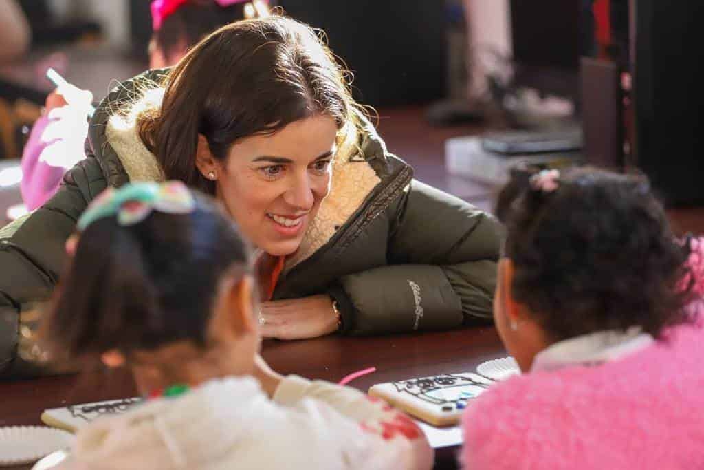 Visita Paola  Rodriguez ejidos  y la Casa Hogar