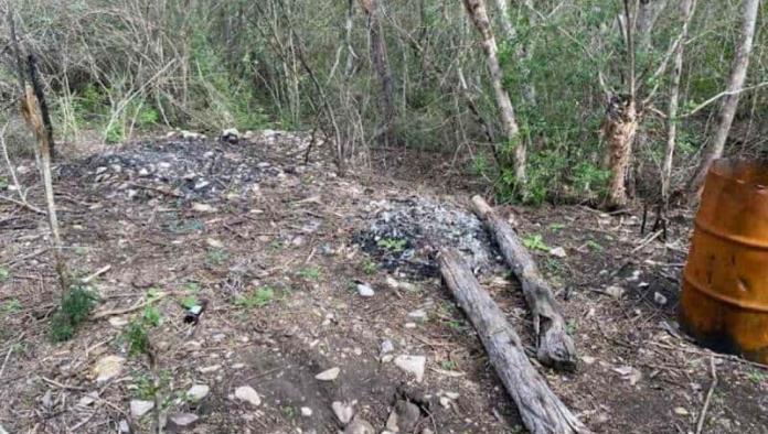 Encuentran fosa clandestina en Tamaulipas con restos calcinados