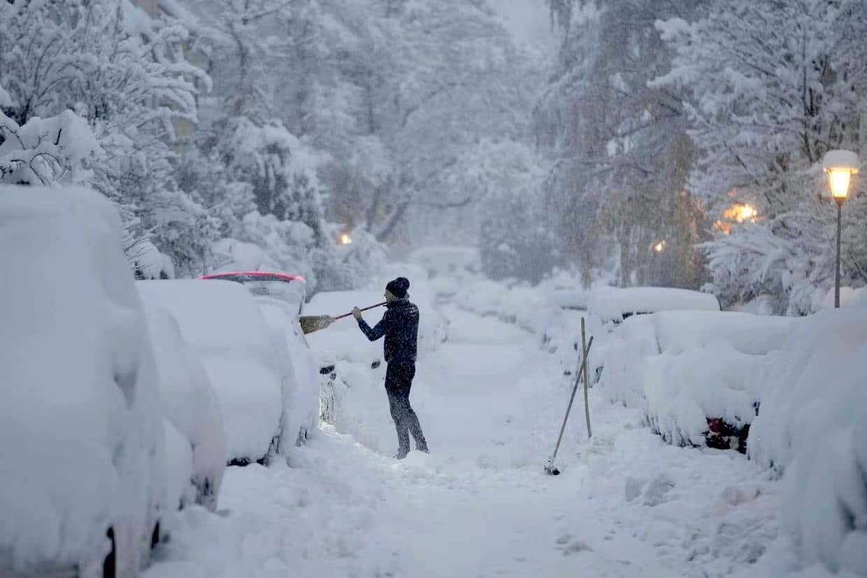 Esperan heladas y lluvias con nieve o aguanieve en estos estados