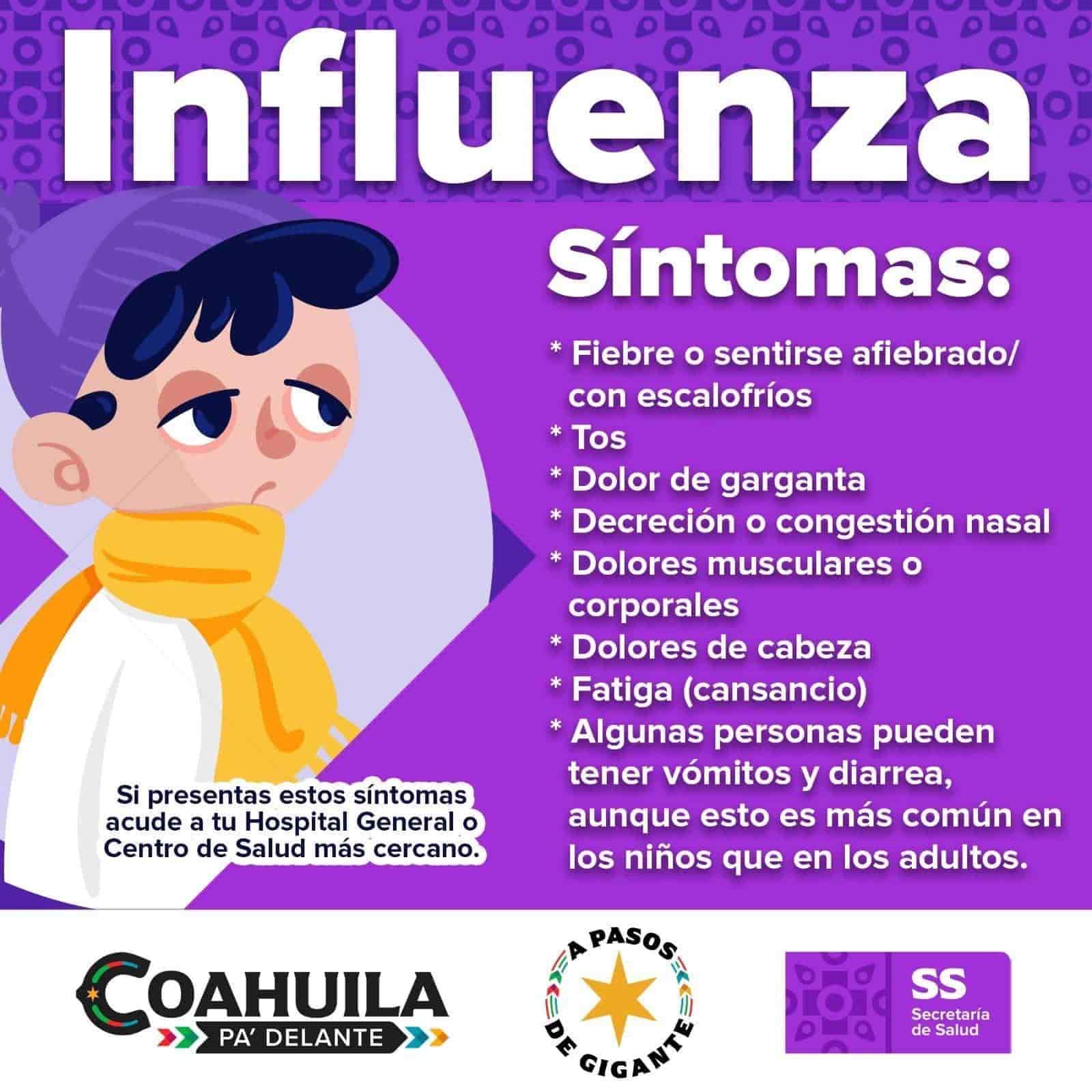 Invitan a vacunarse contra la influenza