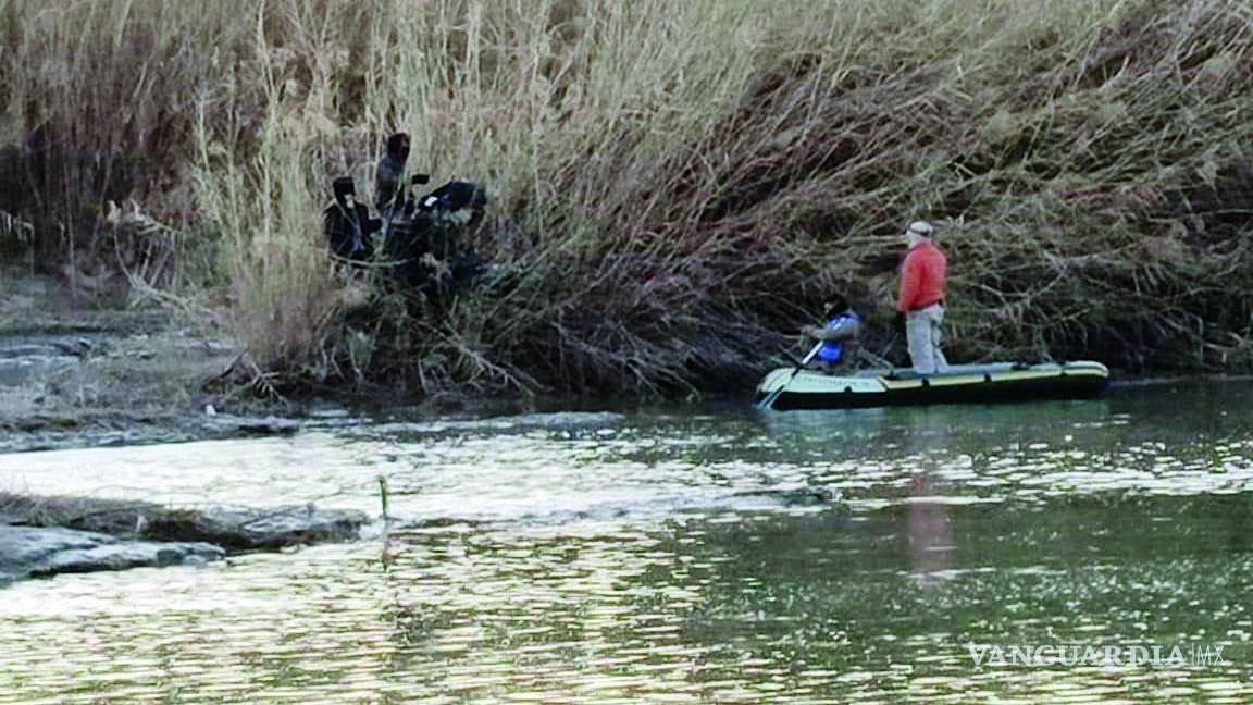 Los agentes del Grupo Beta monitorearon la situación en el Río Bravo para prevenir riesgos a los migrantes.