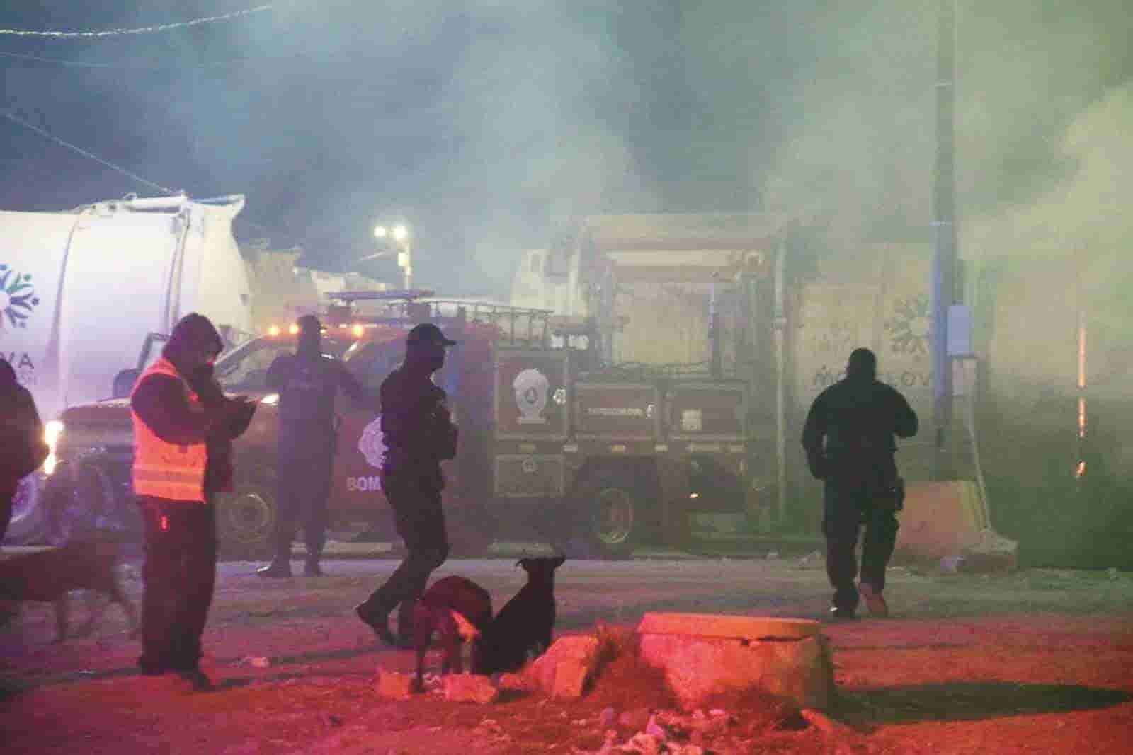Personal de Bomberos atiende hasta 3 reportes de incendio por día.