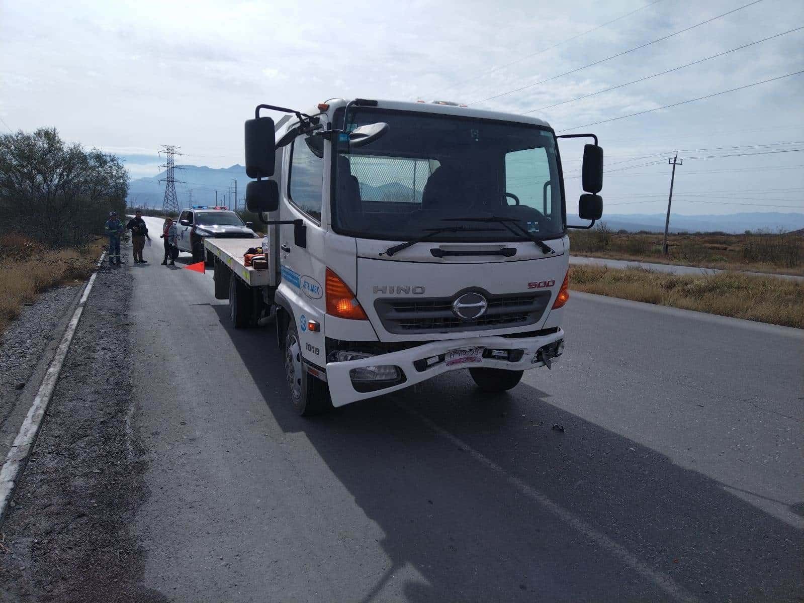 Frunce auto en choque empleado de Metelmex