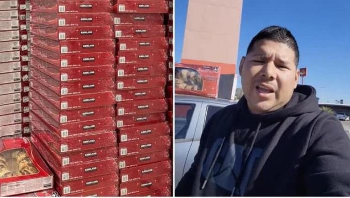 No se rinde; Tiktoker que compró 100 rosca de reyes ahora vende pollos de Costco