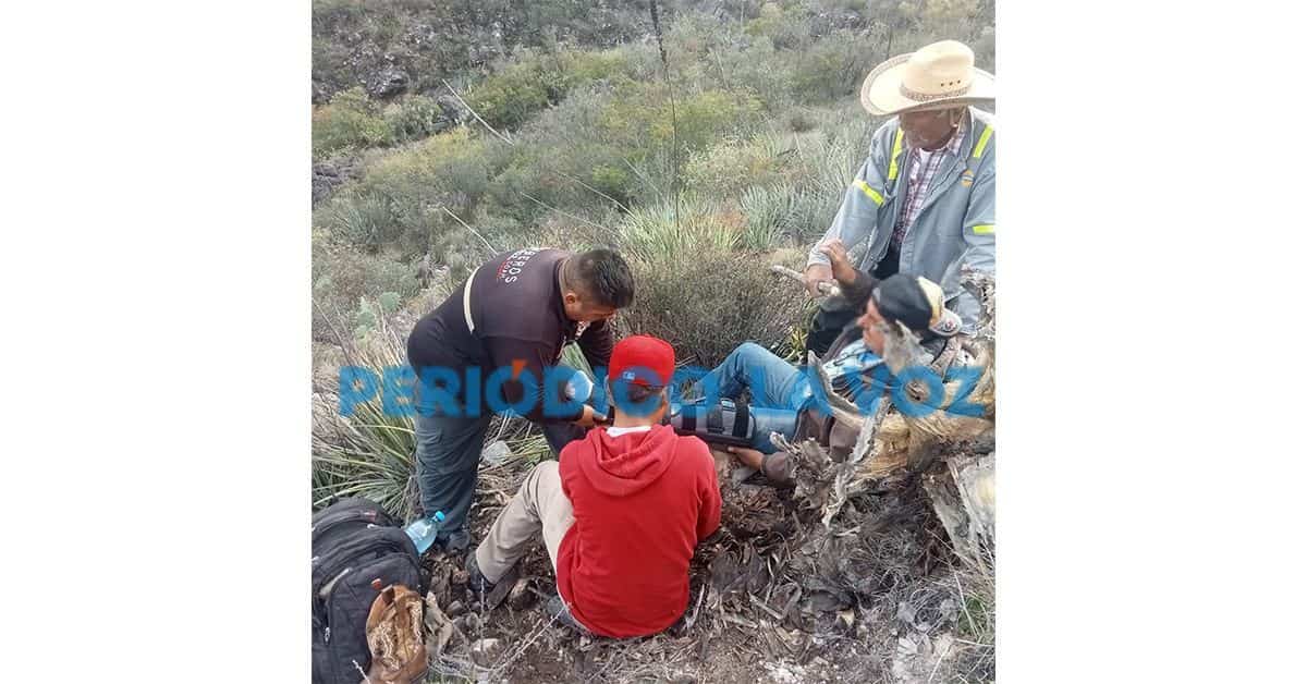 Dramático rescate en la Sierra Azul 