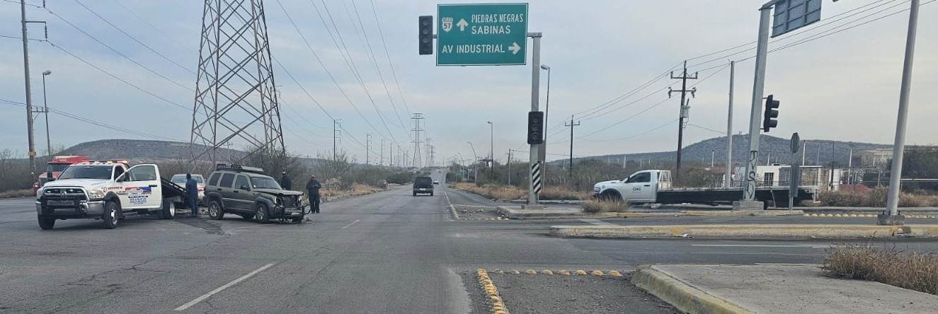 Fuerte choque en el Salinas deja hombres lesionados