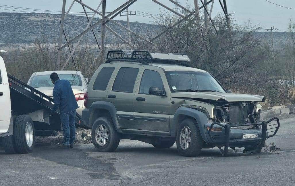 Fuerte choque en el Salinas deja hombres lesionados