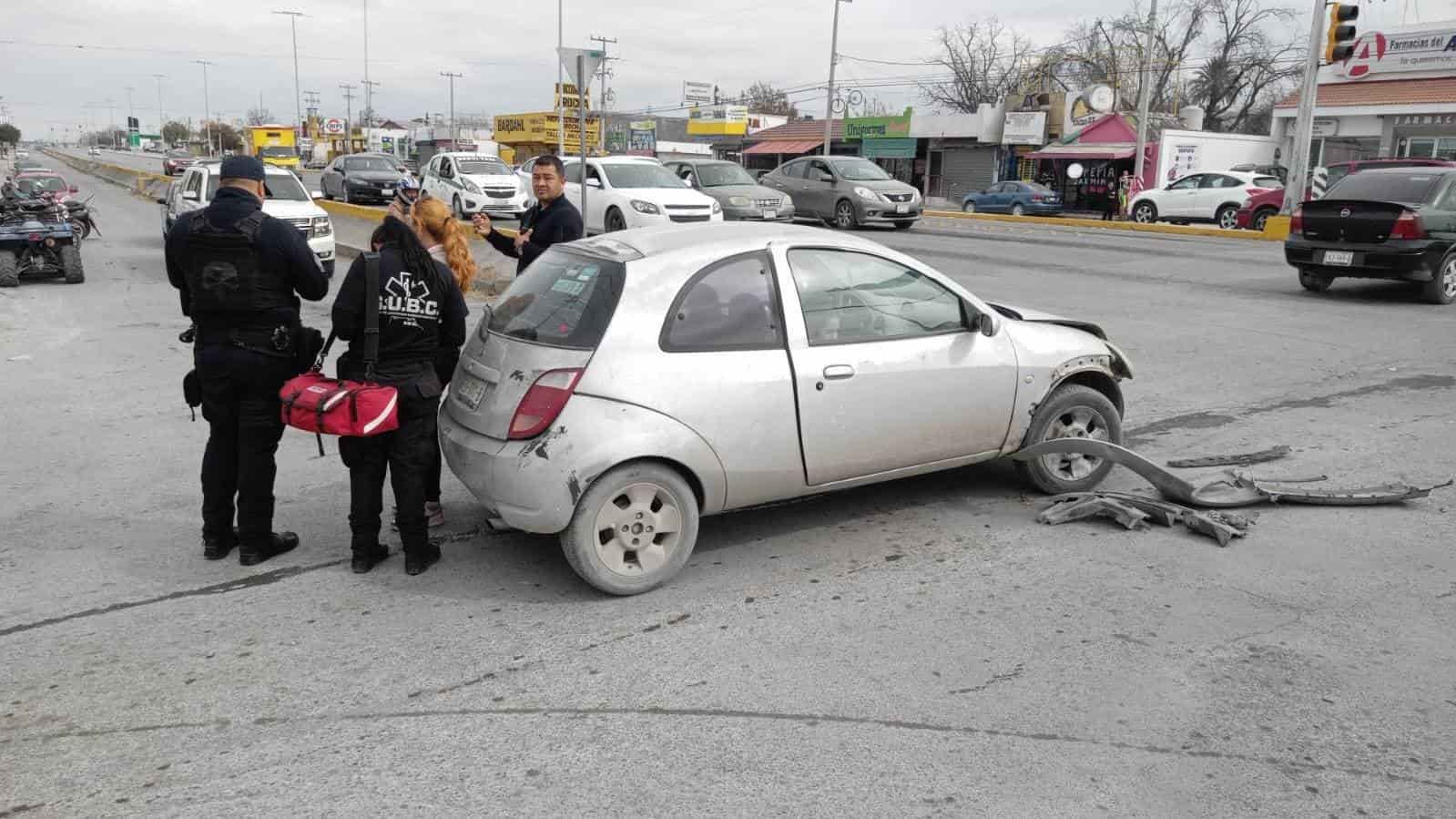 Lesiona a su mujer choque