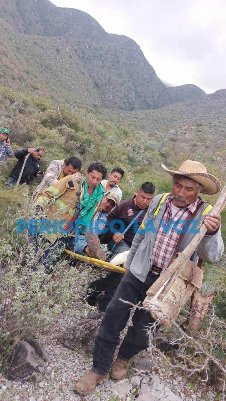 Dramático rescate en la Sierra Azul 