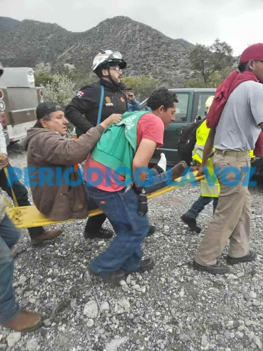 Dramático rescate en la Sierra Azul 