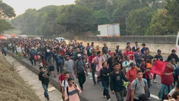 Parte la primera caravana migrante del año