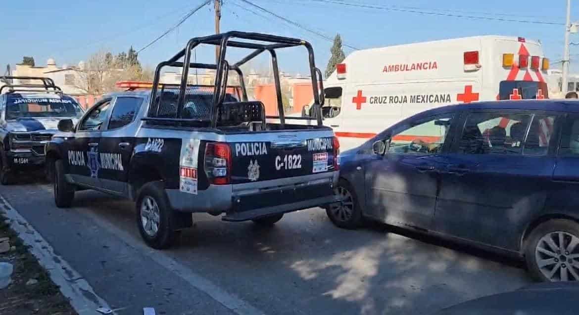 Ataca mujer a su pareja con cuchillo